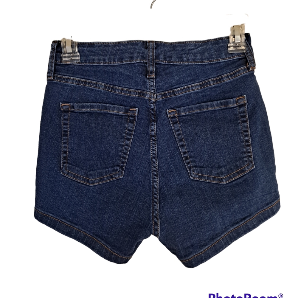 Wild Fable high waist blue denim shorts - Picture 2 of 5